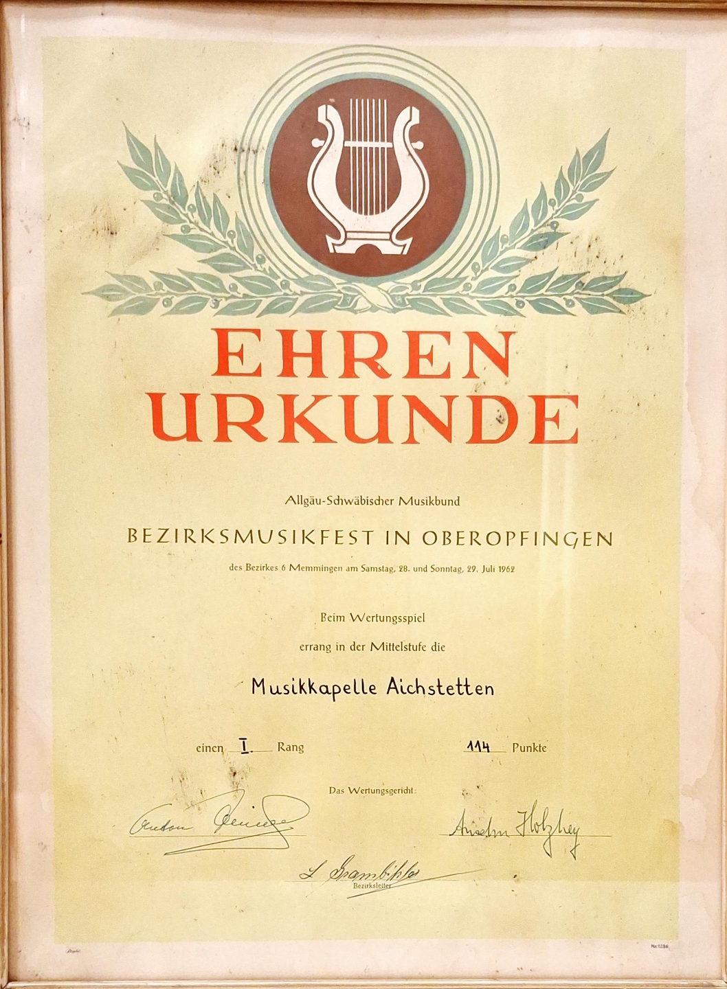 Oberopfingen 1962